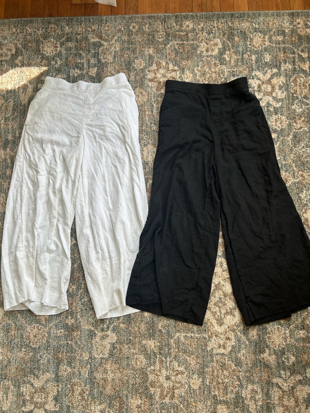 Banana Republic wide leg linen pant bundle - Picture 2 of 8